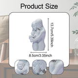 Maxbell Family Sculpture Modern Resin Family Figurines for Shelf Desktop Anniversary