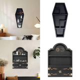 Maxbell Wood Display Shelf Storage Holder Decorative Holder for Nursery Bedroom Home Coffin