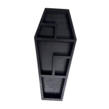Maxbell Wood Display Shelf Storage Holder Decorative Holder for Nursery Bedroom Home Coffin