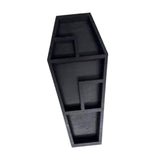 Maxbell Wood Display Shelf Storage Holder Decorative Holder for Nursery Bedroom Home Coffin
