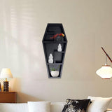 Maxbell Wood Display Shelf Storage Holder Decorative Holder for Nursery Bedroom Home Coffin