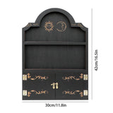 Maxbell Wood Display Shelf Storage Holder Decorative Holder for Nursery Bedroom Home Sun Moon