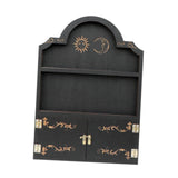 Maxbell Wood Display Shelf Storage Holder Decorative Holder for Nursery Bedroom Home Sun Moon