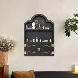 Maxbell Wood Display Shelf Storage Holder Decorative Holder for Nursery Bedroom Home Sun Moon
