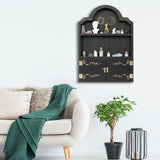 Maxbell Wood Display Shelf Storage Holder Decorative Holder for Nursery Bedroom Home Sun Moon