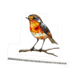 Maxbell 2D Bird Hanging Ornament Cherry Blossom Wall Art Decor for Cafe Indoor Porch