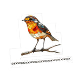Maxbell 2D Bird Hanging Ornament Cherry Blossom Wall Art Decor for Cafe Indoor Porch