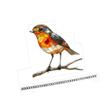 Maxbell 2D Bird Hanging Ornament Cherry Blossom Wall Art Decor for Cafe Indoor Porch