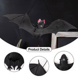 Maxbell Halloween Hanging Bat Creepy Halloween Decor for Indoor Outdoor Party Garden