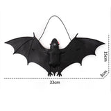 Maxbell Halloween Hanging Bat Creepy Halloween Decor for Indoor Outdoor Party Garden