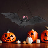 Maxbell Halloween Hanging Bat Creepy Halloween Decor for Indoor Outdoor Party Garden