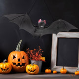 Maxbell Halloween Hanging Bat Creepy Halloween Decor for Indoor Outdoor Party Garden