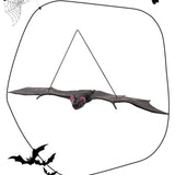 Maxbell Halloween Hanging Bat Creepy Halloween Decor for Indoor Outdoor Party Garden