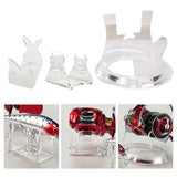 Maxbell Acrylic Fishing Lure Display Stand for Retail Stable Organizer Storage Stand