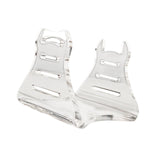 Maxbell Acrylic Fishing Reel Display Stand Fishing Tackle Holder 5cm L x 5cm W Clear