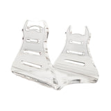 Maxbell Acrylic Fishing Reel Display Stand Fishing Tackle Holder 5cm L x 5cm W Clear