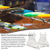 Maxbell Acrylic Fishing Reel Display Stand Fishing Tackle Holder 5cm L x 5cm W Clear