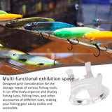 Maxbell Acrylic Fishing Reel Display Stand Stable Round for Decoration Support Clear