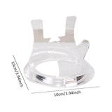 Maxbell Acrylic Fishing Reel Display Stand Stable Round for Decoration Support Clear