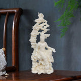 Maxbell Guanyin Statue Craving Feng Shui Sculpture for Bedroom Table Desk Decoration