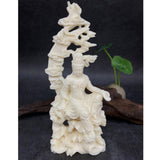 Maxbell Guanyin Statue Craving Feng Shui Sculpture for Bedroom Table Desk Decoration
