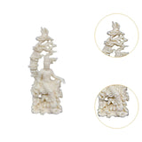 Maxbell Guanyin Statue Craving Feng Shui Sculpture for Bedroom Table Desk Decoration