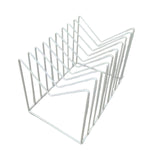 Maxbell Desk File Organizer Book End Decor File Sorter for Bedroom Stationery School White