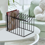 Maxbell Desk File Organizer Book End Decor File Sorter for Bedroom Stationery School Black