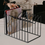 Maxbell Desk File Organizer Book End Decor File Sorter for Bedroom Stationery School Black