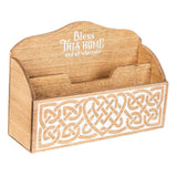Maxbell Wooden Desk Organizer Shelf File Organizer for Workspace Study Room Tabletop