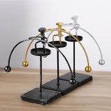 Maxbell Balance Toy Swing Collection Iron Home with Base Store Balancing Science Gold