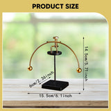 Maxbell Balance Toy Swing Collection Iron Home with Base Store Balancing Science Gold
