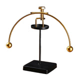 Maxbell Balance Toy Swing Collection Iron Home with Base Store Balancing Science Gold