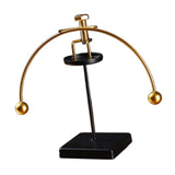 Maxbell Balance Toy Swing Collection Iron Home with Base Store Balancing Science Gold