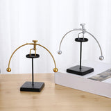 Maxbell Balance Toy Swing Collection Iron Home with Base Store Balancing Science Gold