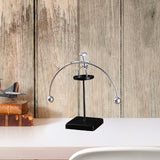 Maxbell Balance Toy Swing Collection Iron Home with Base Store Balancing Science Silver