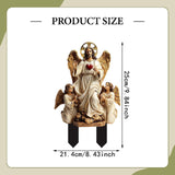 Maxbell 2D Acrylic Sign Religious Figure Garden Stake for Outside Backyard Farmhouse Jesus Figure