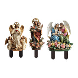 Maxbell 2D Acrylic Sign Religious Figure Garden Stake for Outside Backyard Farmhouse Jesus Figure