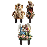 Maxbell 2D Acrylic Sign Religious Figure Garden Stake for Outside Backyard Farmhouse Jesus Figure