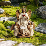 Maxbell 2D Acrylic Sign Religious Figure Garden Stake for Outside Backyard Farmhouse Jesus Figure