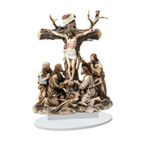 Maxbell Jesus Crucifix Cross Sign Novelty 2D Flat Acrylic for Restaurant Indoor Dorm