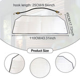 Maxbell Air Conditioner Cover Dustproof Air Conditioner Outer Cover for Outside Unit S