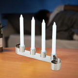 Maxbell Hurricane Candle Holder Candlestick Holder for Living Room Mantle Home Decor