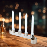 Maxbell Hurricane Candle Holder Candlestick Holder for Living Room Mantle Home Decor