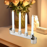 Maxbell Hurricane Candle Holder Candlestick Holder for Living Room Mantle Home Decor