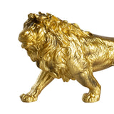 Maxbell Lion Statue Crafts Birthday Gift Animal Sculpture for Bedroom Indoor Desktop