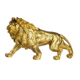 Maxbell Lion Statue Crafts Birthday Gift Animal Sculpture for Bedroom Indoor Desktop
