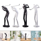 Maxbell Golf Themed Figurine Aesthetic Human Sculpture for Room Wedding Housewaiming 813B