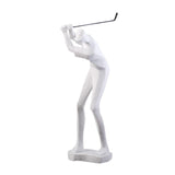Maxbell Golf Themed Figurine Aesthetic Human Sculpture for Room Wedding Housewaiming 813W