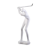 Maxbell Golf Themed Figurine Aesthetic Human Sculpture for Room Wedding Housewaiming 813W